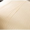 Kvalitní mikrovláknové povlečení JASMINE šampaň - proužek 2 cm