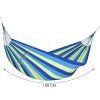 50068 1 modrozelena houpaci sit hammock pro 2 osoby 200x150 cm