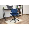51139 1 tmave modre kancelarske kreslo noto velvet