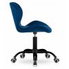 51139 2 tmave modre kancelarske kreslo noto velvet