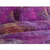 Orientální fialové povlečení CHANTAL z kvalitního mikrovlákna