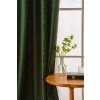 Tmavě zelený závěs OXFORD 140x250 cm (Zavěšení Řasící páska)