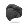 59086 rychleschnouci frote turban na vlasy tmave sedy