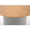 Šedý konferenční stolek BENT S