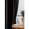 61798 7 zatemnovaci zavesy velvet cerne 140x250 cm 2 ks kovove krouzky