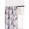Závěsy ALOFA 140x270 cm s přírodním vzorem - Přidejte do svého interiéru svěžest a styl s těmito krásnými závěsy.
