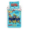 Dětské bavlněné povlečení POŽÁRNÍK SAM TEAM modré