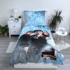 Dětské povlečení z mikrovlákna HARRY POTTER HP217 modré