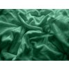 Prostěradlo mikroplyš SOFT 90x200 cm tmavě zelené – hebkost a komfort