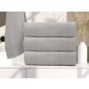 Světle šedý ručník ELEGANZA 50x100 cm – luxusní 100% bavlna