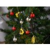66890 2 led svetelny retez christmas tree 140 cm zlaty