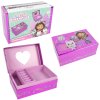 Dětská šperkovnice s pohádkovým designem a zrcátkem – skvělý dárek pro každou malou princeznu.