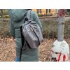 Stylový batoh NORLANDER SIMPLY GREEN – šedý ekologický batoh do města i přírody