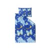 Elegantní bavlněné povlečení BLUE BUTTERFLY tmavě modré