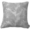 Venkovní polštář RUIZ 50x30 cm, šedý s motivem listů