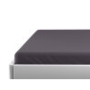 Jersey prostěradlo do dětské postýlky EXCLUSIVE 60x120 cm antracitové