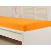 Oranžové froté prostěradlo EXCLUSIVE 70x140 cm – měkké a pohodlné pro dětskou postýlku
