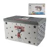 Šedý úložný box na hračky MICKEY MOUSE – praktický a stylový