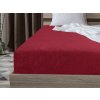 Froté prostěradlo EXCLUSIVE vínové 180 x 200 cm – luxusní pohodlí pro vaši postel