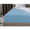 Luxusní froté prostěradlo 90 x 200 cm v elegantní světle modré barvě