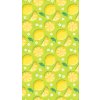 Plážová osuška LEMONS žlutá s citronovým motivem 100% mikrovlákno