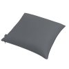 Elegantní polštář CALINO 45x45 cm tmavě šedý na terasu i balkon