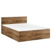 Postel SOFIA 140 x 200 cm, dub artisan