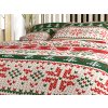 Hebké povlečení z mikrovlákna FROSTED CHRISTMAS – norský styl Vánoc