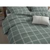 Povlečení FIOREA z kvalitní Renforcé bavlny v zelenobílé kombinaci