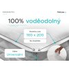 Nepropustný chránič matrace prošívaný 160x200 cm – ideální pro manželskou postel