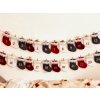 Dětský adventní kalendář CHRISTMAS SOCKS barevný, 24dílů