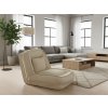 Polohovací křeslo LAZY SOFA béžové ideální na odpočinek a relax