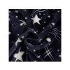 Elegantní povlečení mikroplyš STARLIGHT tmavě modré s noční oblohou