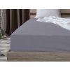 Napínací jersey prostěradlo modrošedé 90x200 cm