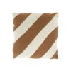 Dekorační polštářek KELLA 45x45 cm v hnědém provedení