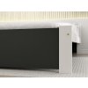 Stylová postel IKAROS 90 x 200 cm antracit/bílá pro dokonalý spánek