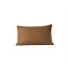 Povlak na polštář JASMINE 50x70 cm, hnědý v elegantním hotelovém stylu
