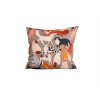 Povlak na polštář z mikrovlákna CATMOSPHERE barevný 45x45 cm s motivem koček