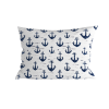 Polybavlněný povlak na polštář NAVYSTA POLY 50x70 cm, modro-bílý