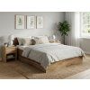 Postel ELISA 160 x 200 cm, dub artisan