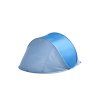 Lehký samorozkládací stan na pláž SUNSHADE 190x120 cm modro-bílý