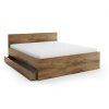 Postel ELISA 140 x 200 cm, dub artisan