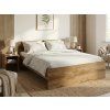 Postel ELISA 160 x 200 cm, dub artisan