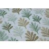 Přehoz na postel TREES & STARS zelený s jemným botanickým designem