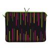 Obal na notebook 15.6" COLOURS černý s barevnými vertikálními pruhy