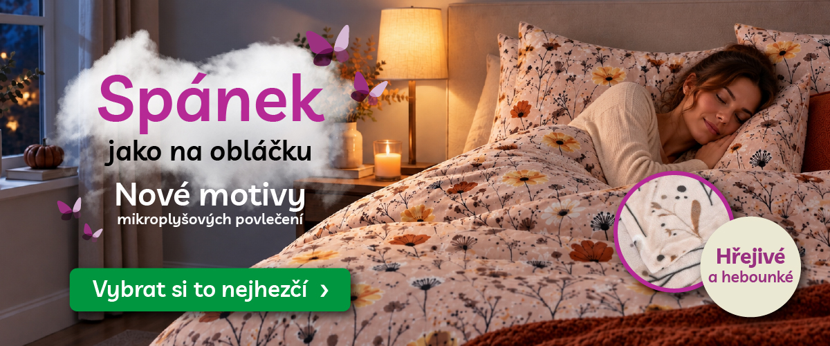 Mikroplyšové povlečení