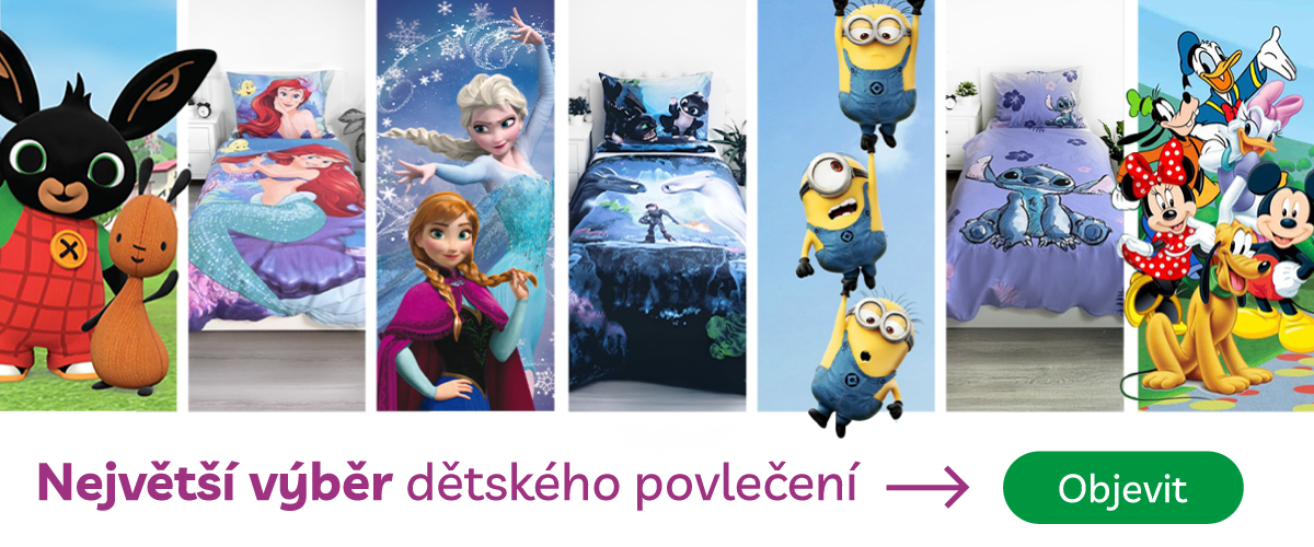 Největší výběr dětského povlečení