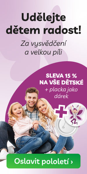 15% na dětské