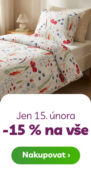 15% na vše