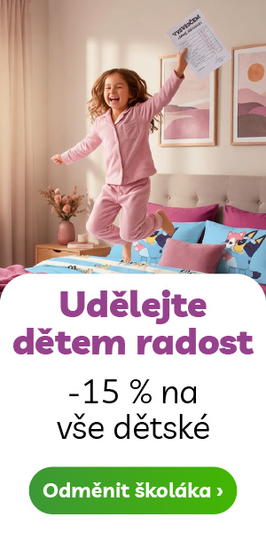 15% na dětské